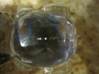 VINTAGE SIGNED CRYSTAL SITTING TEDDY BEAR WITH LARGE BLUE HEART IN CENTER. — photo 7