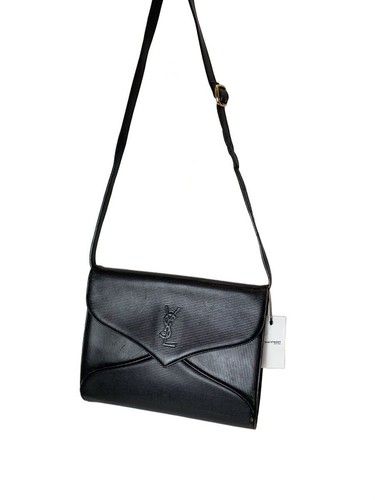 Yves Saint Laurent Shoulder Bag Blk Used