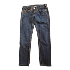 True Religion Indigo Straight Leg Jeans