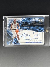 2019-20 Panini Impeccable Kevin Garnett /25 Auto - Canvas Creations SP #CC-KGN