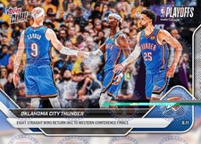 *PRE SALE* Oklahoma City Thunder - 2025-26 NBA Topps NOW® - Card 308