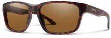 NEW Smith Basecamp Sunglasses-Matte Tortoise-Chromapop Polarized Brown Lens