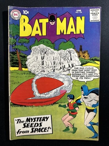 Batman #124 1959 DC Comics Silver Age 1st Print Vintage VG *A11