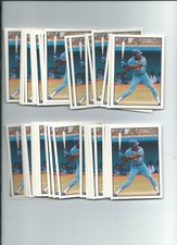 (50) 1987 BO JACKSON Rookie Lot
