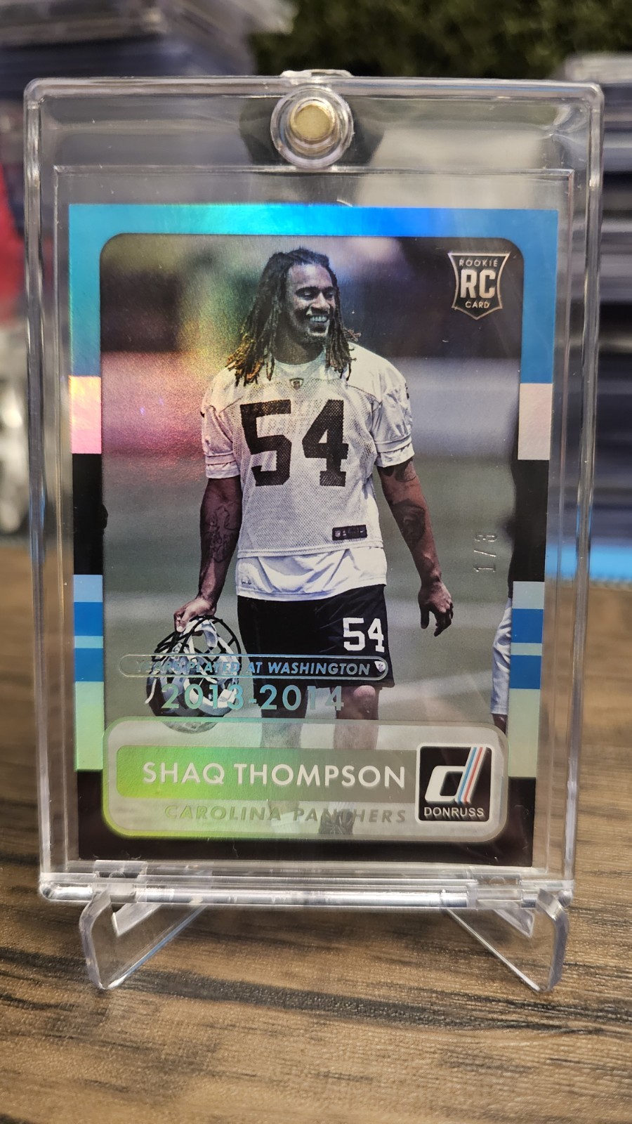 2015 Panini Donruss Shaq Thompson /3 Rookie RC "Years At Washington" Panthers 🔥