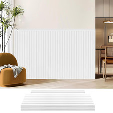 Transform Your Space with Beadboard Wainscoting Wall Panel Kit - 31 Sq.Ft.