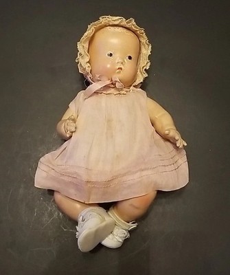 Vintage GEM doll Gem Toy Company (active 1913 1928) Baby Doll Original Dress
