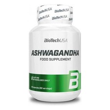 (214,11 EUR/kg) Biotech USA Ashwagandha 60 Ka...