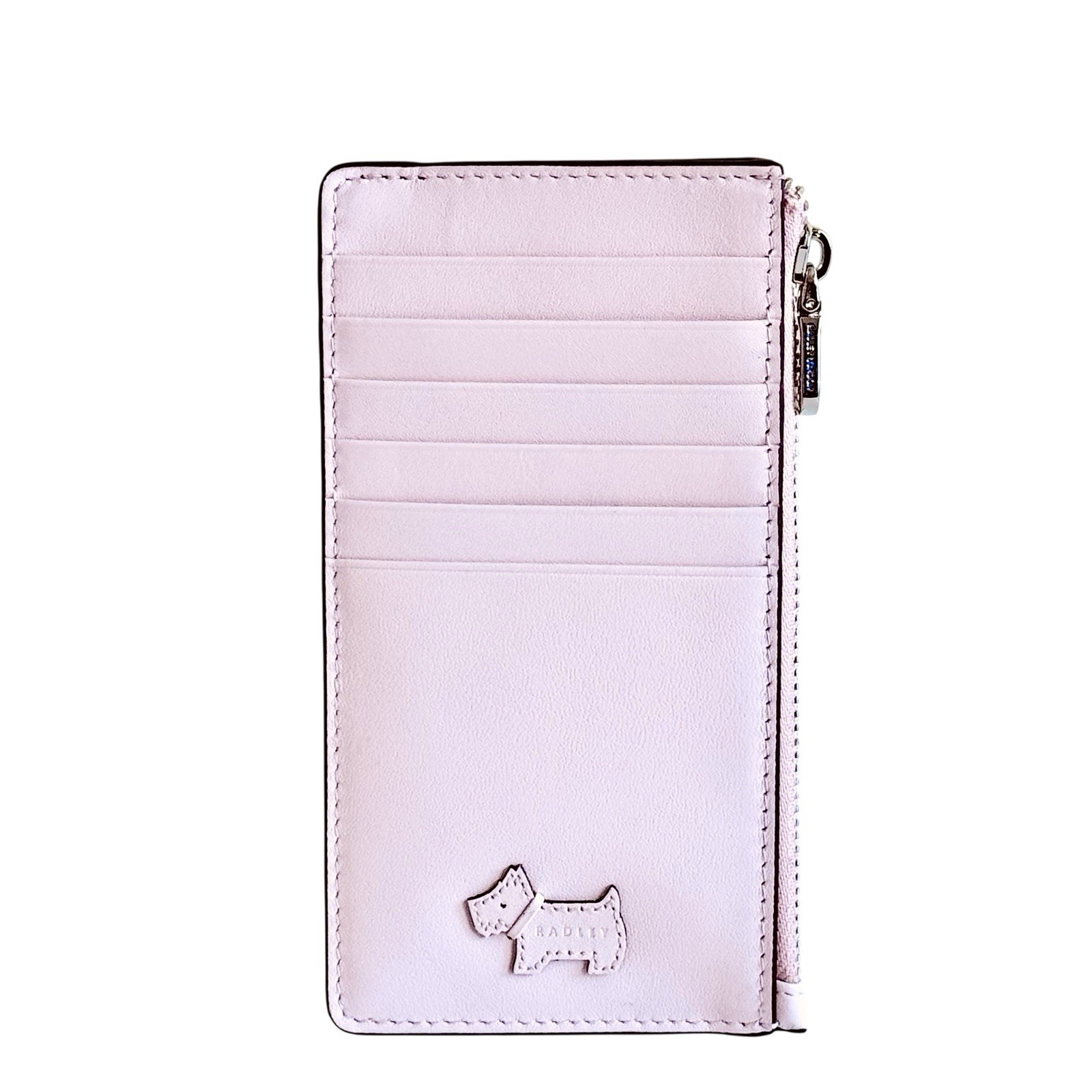 RADLEY Purse Pink Leather Medium Coin Card Wallet - Radley DNA Protect - New