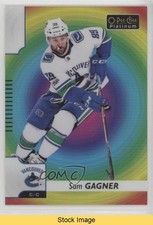 2017-18 O-Pee-Chee Platinum Rainbow Color Wheel Sam Gagner #101 READ y0i