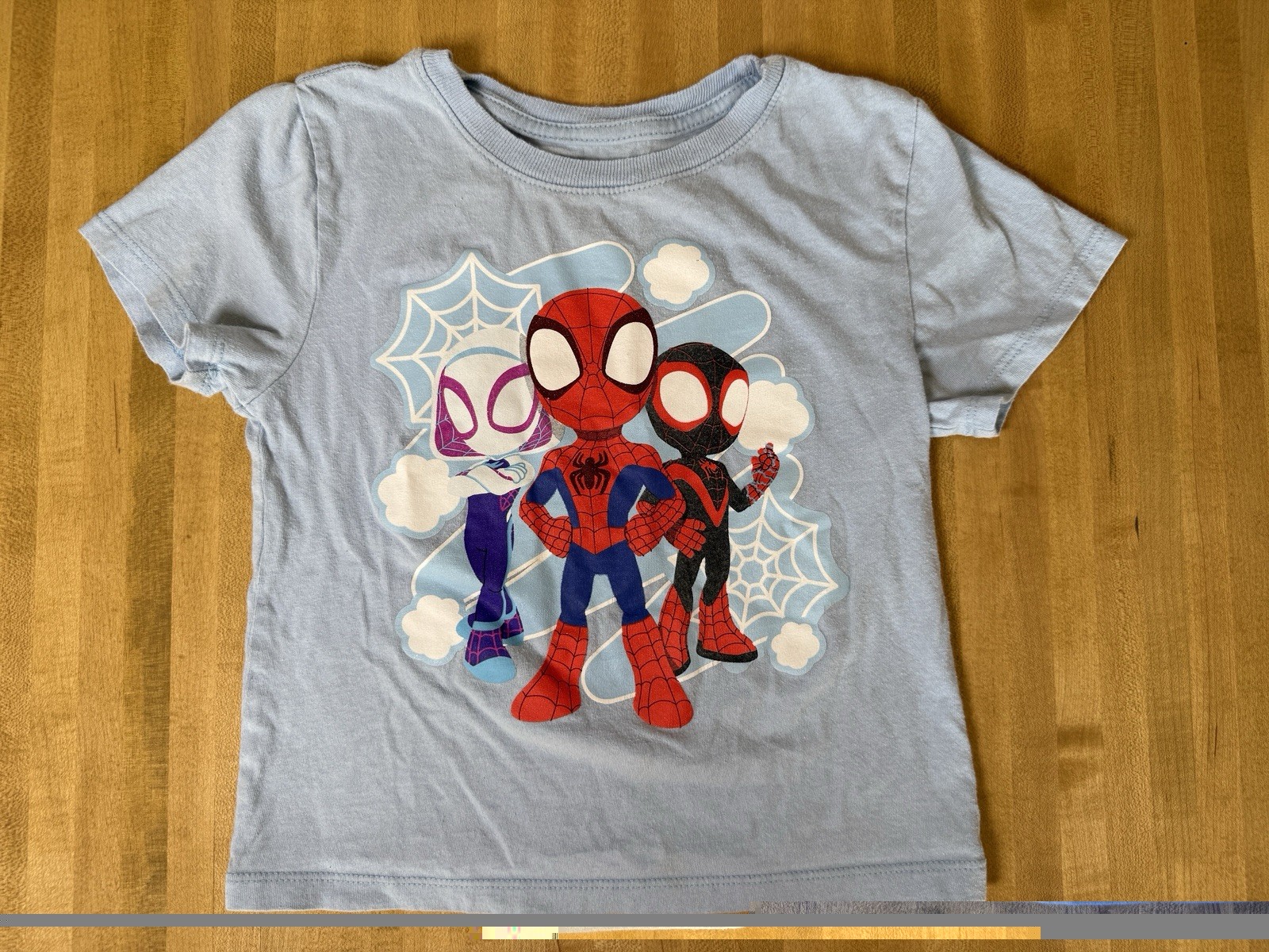 Marvel Spidey amazing friends light Blue Graphic T-Shirt Toddler 4T
