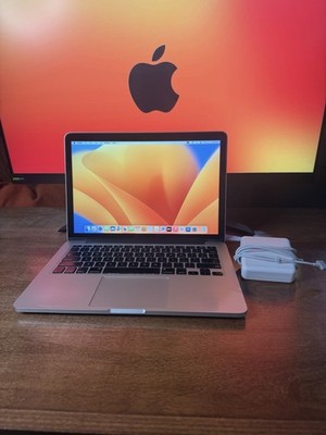 Apple MacBook Pro Retina 13.3'' 2012 i5 2.5GHz 8GB 256GB SSD Ventura Silver