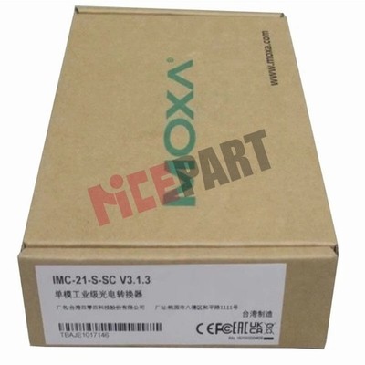 ONE NEW MOXA cIndustrial Converter IMC-21-S-SC #wd