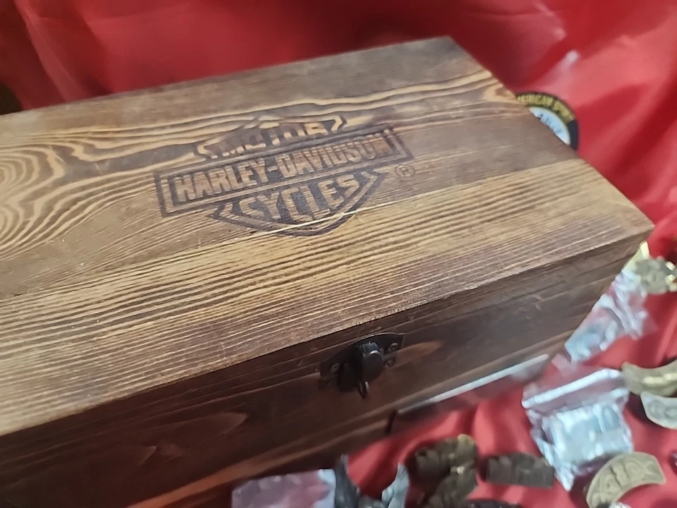 Gran Lote de Prendedores Harley Davidson HOG De Colección y Más Motocicleta Rally Sturgis Foto 2 de 4