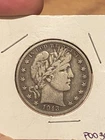 1913 S Barber Head Silver Half Dollar 90% Silver Great Condition!