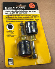 NOS Klein Tools USA 610 1/4  & 5/16  Stubby N...