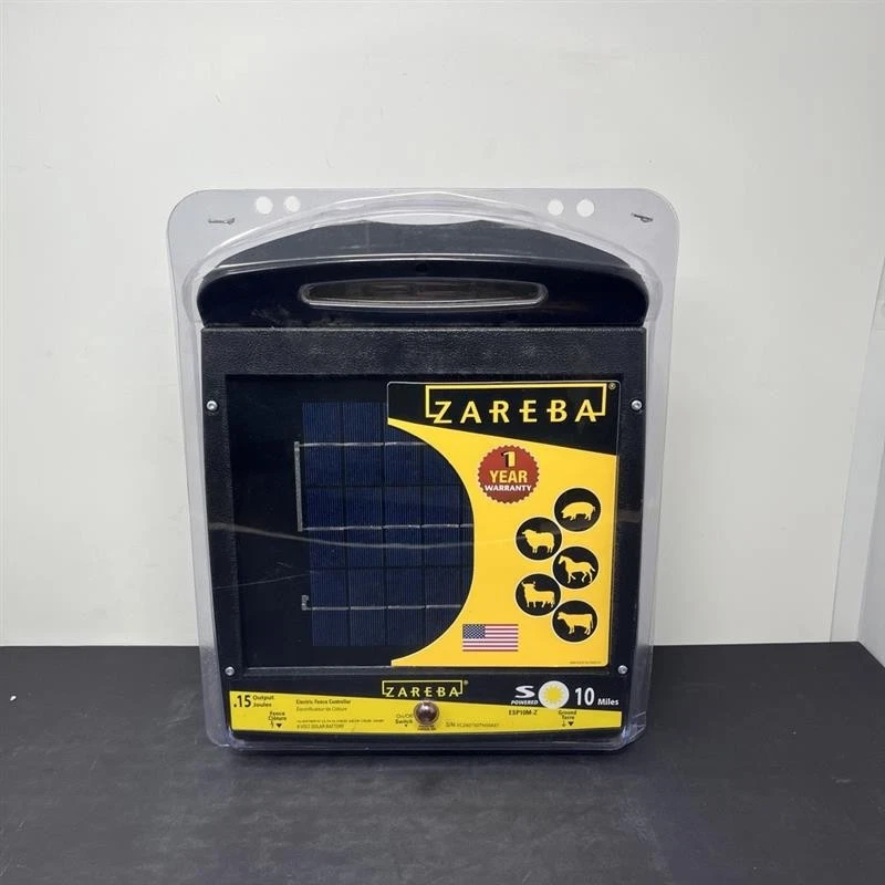 Cargador de valla solar de baja impedancia Zareba 10 millas - (ESP10M-Z) Foto 2 de 4