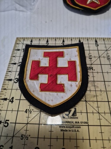Medieval Prussia German Kingdom HRE Empire Teutonic Cross Crusades Patch Knight 