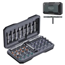 42 in 1 Magnetic Screwdriver Set - Olipiter Ratchet Screwdriver Set with 40 P...