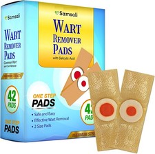 Wart Corn Remover Pads for Feet: 42 Pack 40 Salicylic Acid Extra Strength Banda
