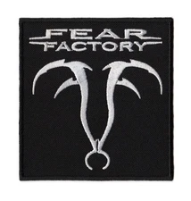 Fear Factory Mechanize Patch | American Industrial Groove Death Metal Band Logo