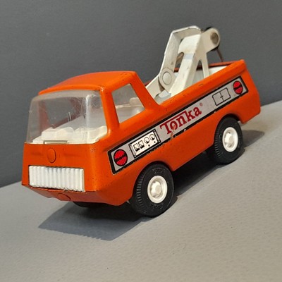 Seltener TONKA orange AERO PICK-UP TRUCK LKW Spielzeug Metall Kunststoff Vintage 70er