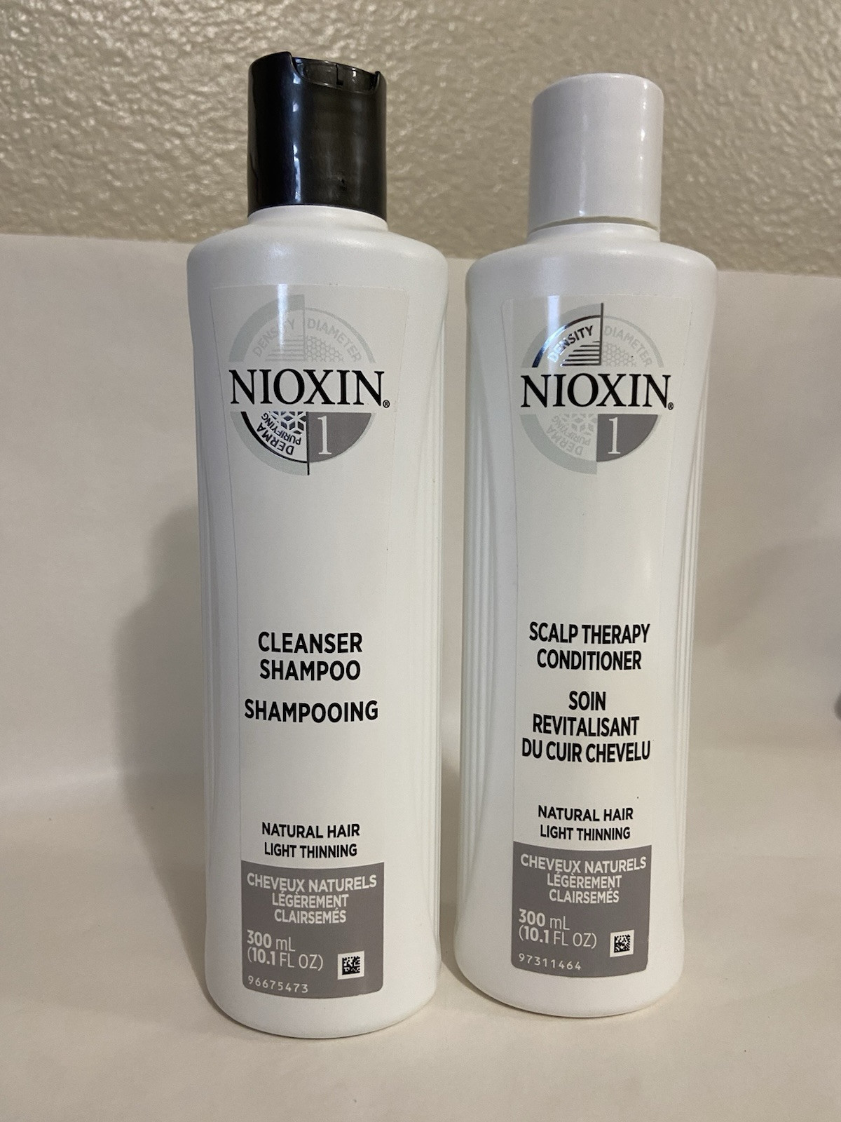 VIOXIN 1 Shampoo & Conditioner Cleanser Scalp Therapy Light