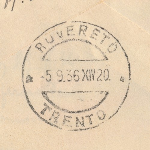 Cubierta italiana Etiopía 1936 Somalilandia 2,5 L negra 12 correo aéreo directo daoua-trento, en muy buen estado - Imagen 21 de 22