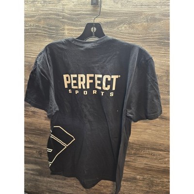 Perfect Sports Be Great Graphic T-Shirt Black Gildan Softstyle Mens Medium