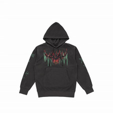 HAZBIN HOTEL Hooded Sweatshirt Alastor Black Unisex M size