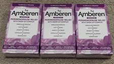 Amberen Advanced Perimenopause Relief 60 capsules, 3 pack, exp 12/2025