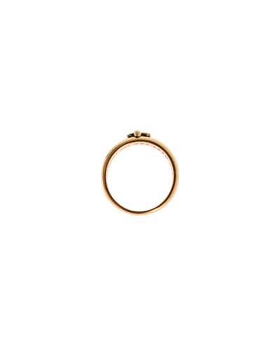 Nialaya Fleurdelis Ring Gold Band Men - Picture 5 of 5