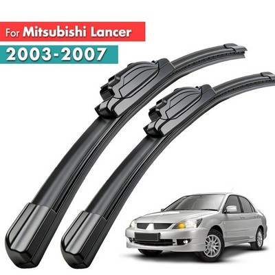 2Pcs Front Windshield Wiper Blades Set For Mitsubishi Lancer 2003-2007 24''18''
