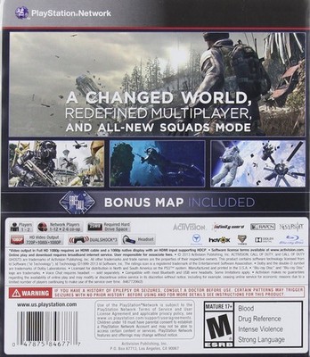 Call of Duty: Ghosts (Sony PlayStation 3, 2013) for sale online | eBay