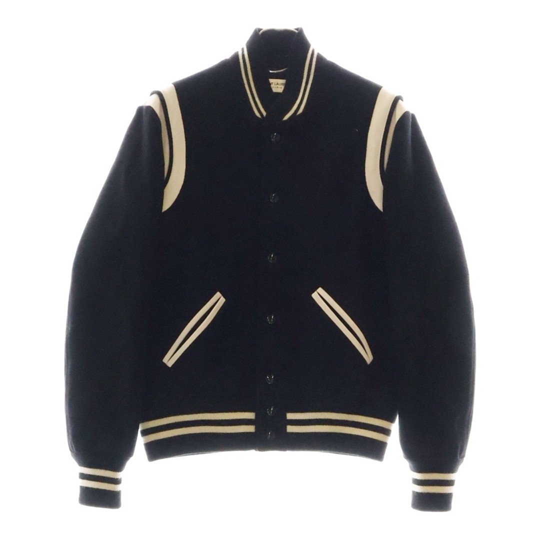 SAINT LAURENT PARIS 13AW TEDDYJACKET Teddy Jacket Bordo in pelle Stajan usato