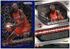 2025 Panini Prizm WNBA #54 Natasha Howard Blue Velocity Prizms