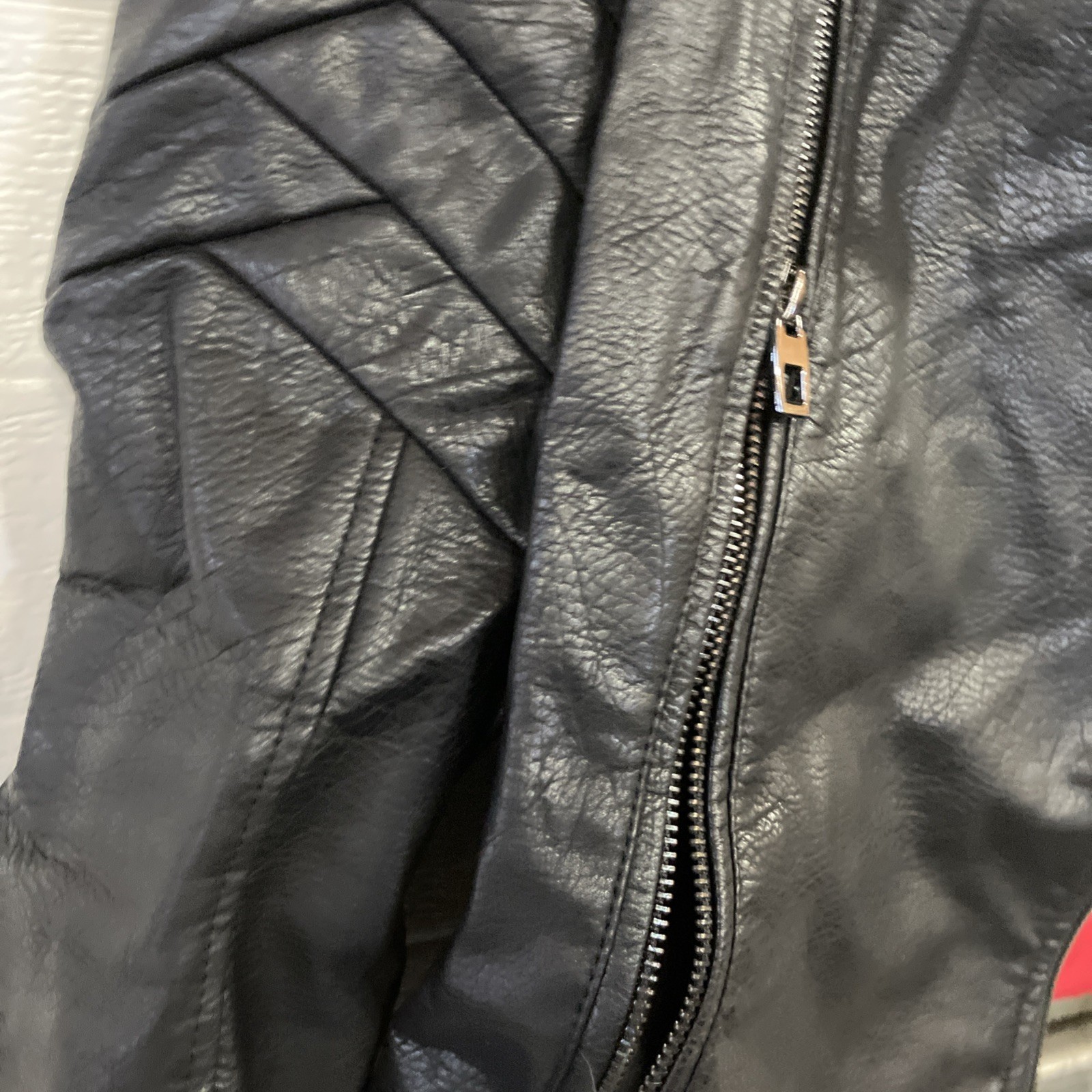 Woman’s Zara Basic Polyester Leather Looking Jack… - image 3