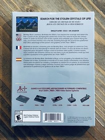 Bentley Bear&rsquo;s Crystal Quest (Atari 7800) &ndash; Sealed New Video Game Cartridge  