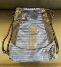 Adidas Drawstring Bag Blue