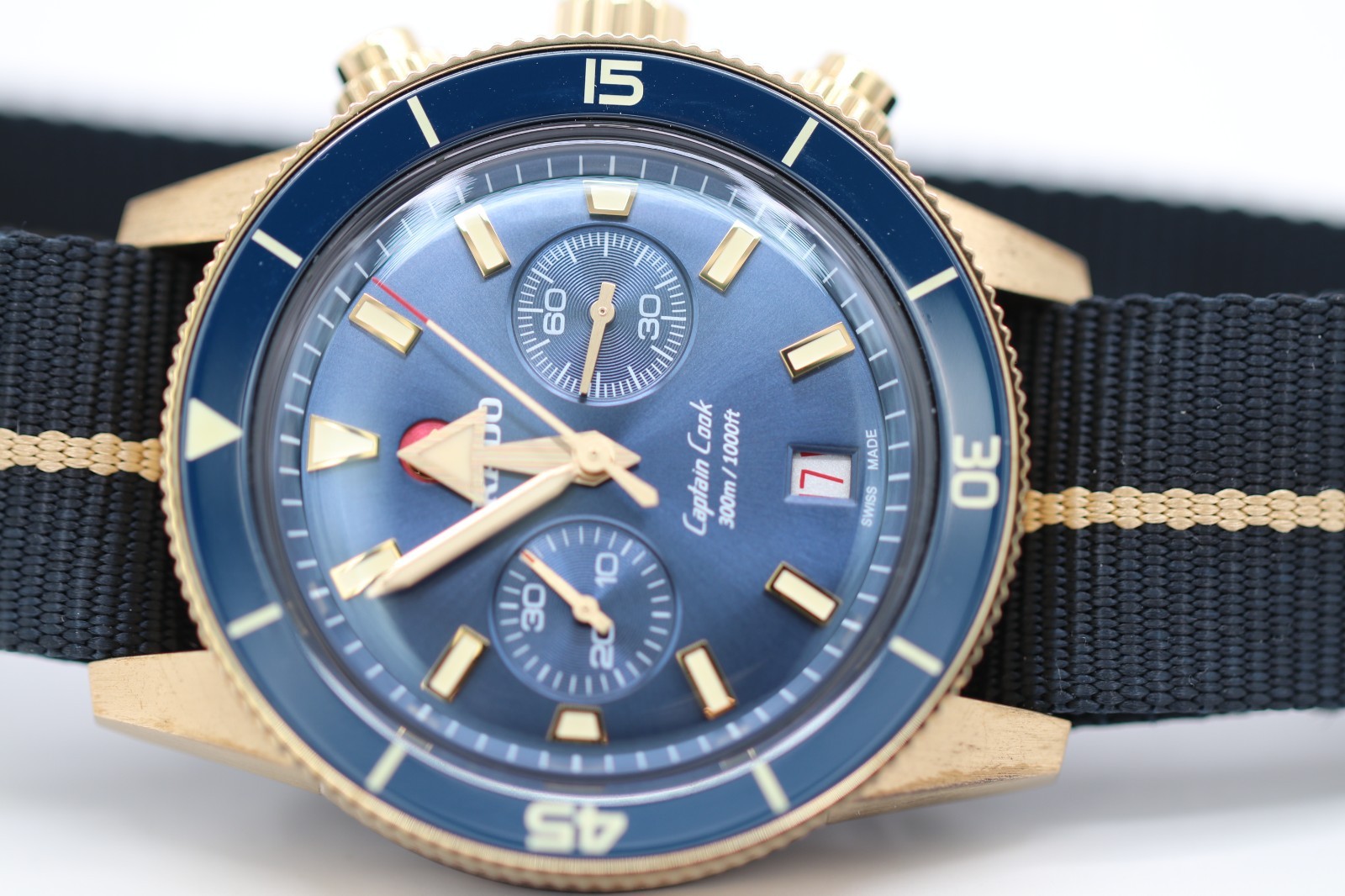 Rado Captain Cook Chronograph Automatic Blue Dial… - image 2