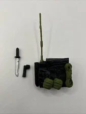 GIJoe Classified Nightforce Lt. Falcon Backpack & Accessories Fodder 1/12 Scale