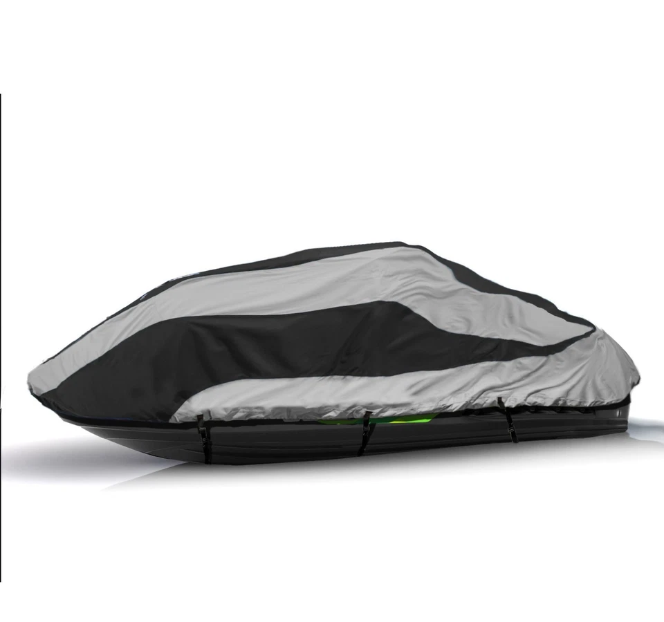 EliteShield Kawasaki 300 400 440 550 Jet Ski PWC cubierta impermeable remolcable Foto 2 de 4