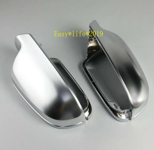 Chrome Side Rearview Mirror Cover Trim For Audi B8.5 A3 A4 A5 10-16