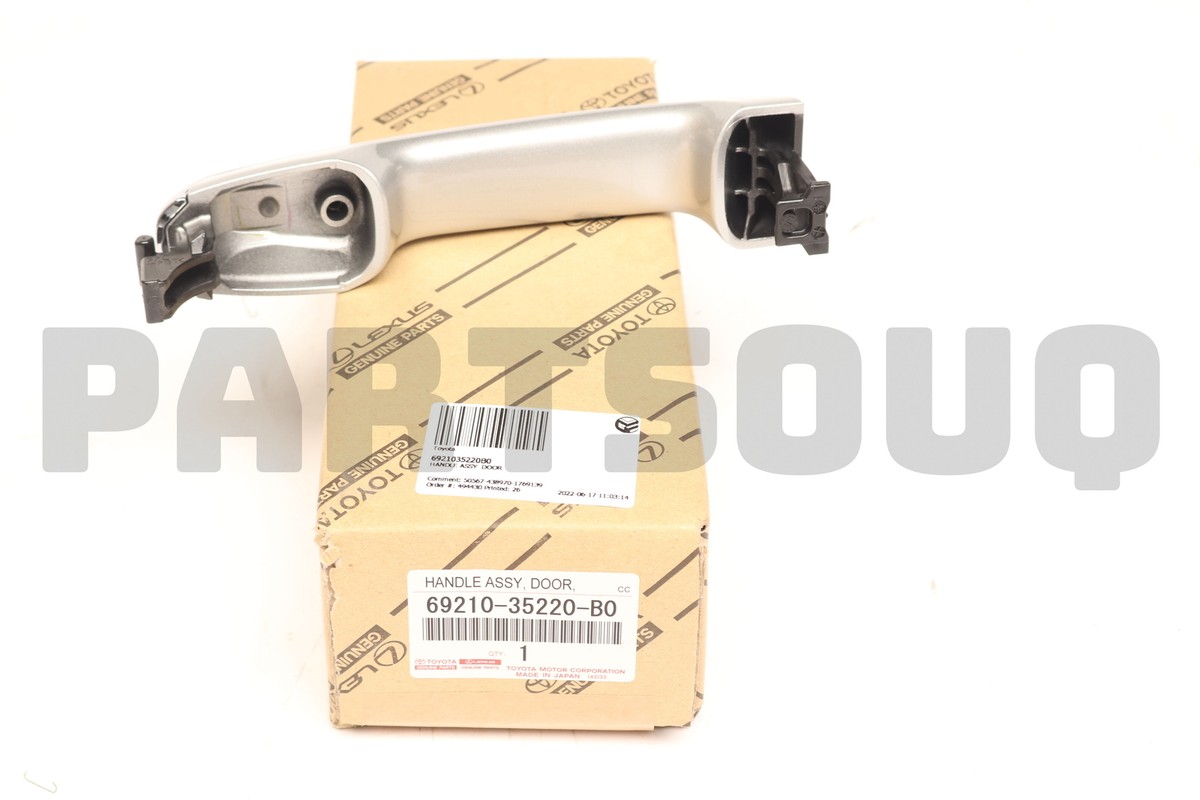 6921035220B0 Genuine Toyota HANDLE ASSY DOOR 69210-35220-B0