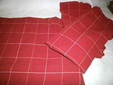 IKEA Bettwäsche  Thisted  Ruta Wijl   2 tlg   Bettbezug / Braun Kariert 