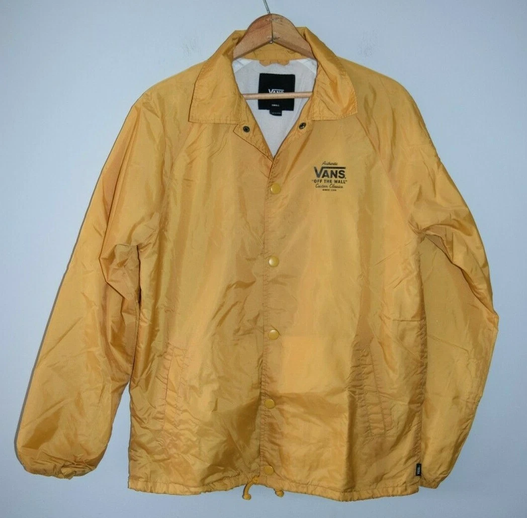 Vans clearance jacket yellow