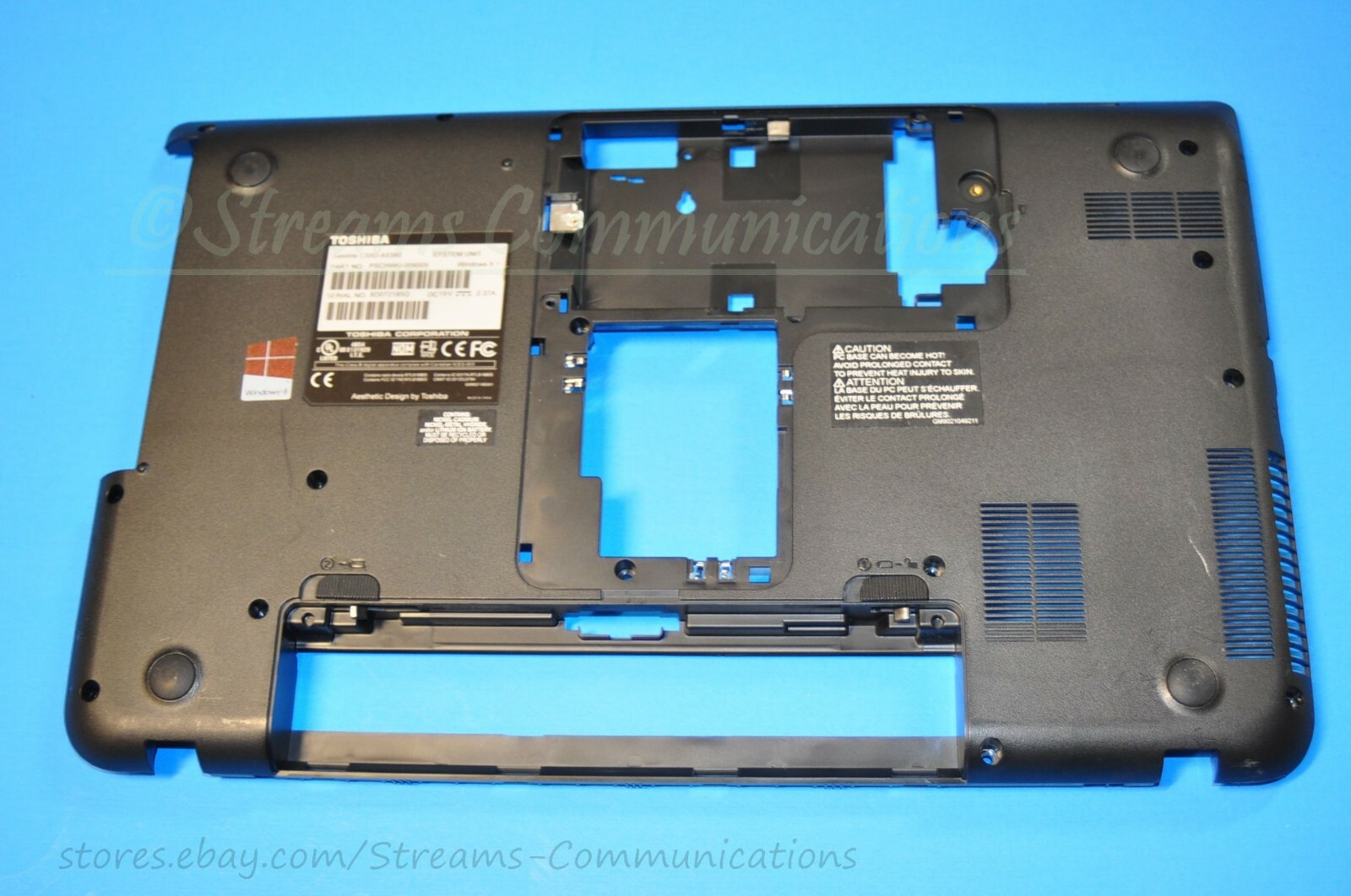Toshiba Satellite C55-A C50-A C50D-A Bottom Base Plastic Case H000047040 | UK