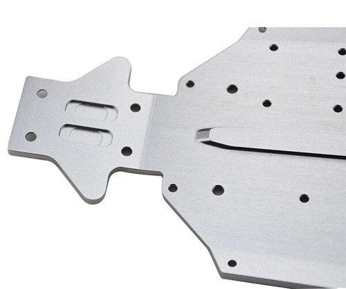 Chasis principal de aluminio 7075 T6 de 4 mm ARA320646 PARA 1/8 ARRMA TYPHON OUTCAST EXB 6S - Imagen 3 de 3