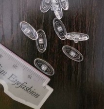 x5 Pairs Pack SCREW-IN SLIM STYLE Silicone Nose pads SCREW-IN 13 MM