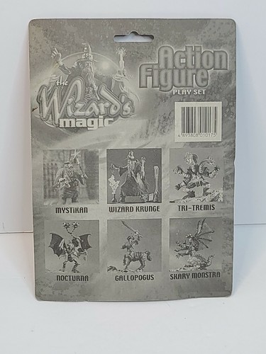 The Wizards Magic Toy Action Figur Statue Mystikan Figur Selten Vintage Neu - Bild 6 von 6
